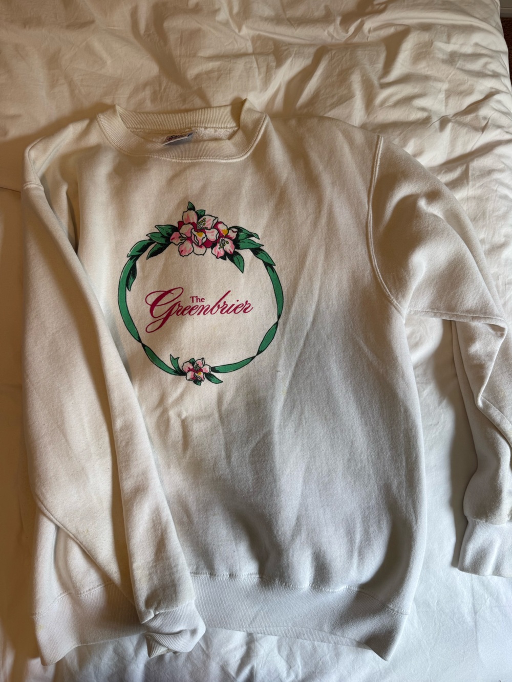 Greenbrier Hotel Vintage Crewneck